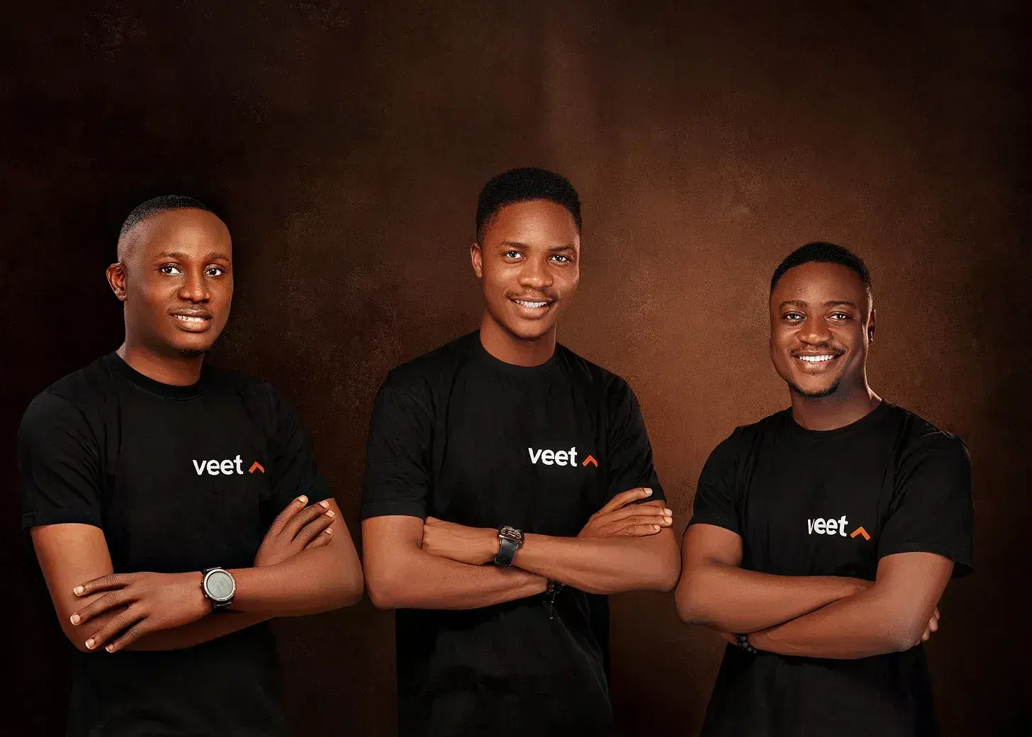 Kenneth Jimmy, Augustine Asiuwhu & EJiro Asiuwhu, Co-founders of Veet